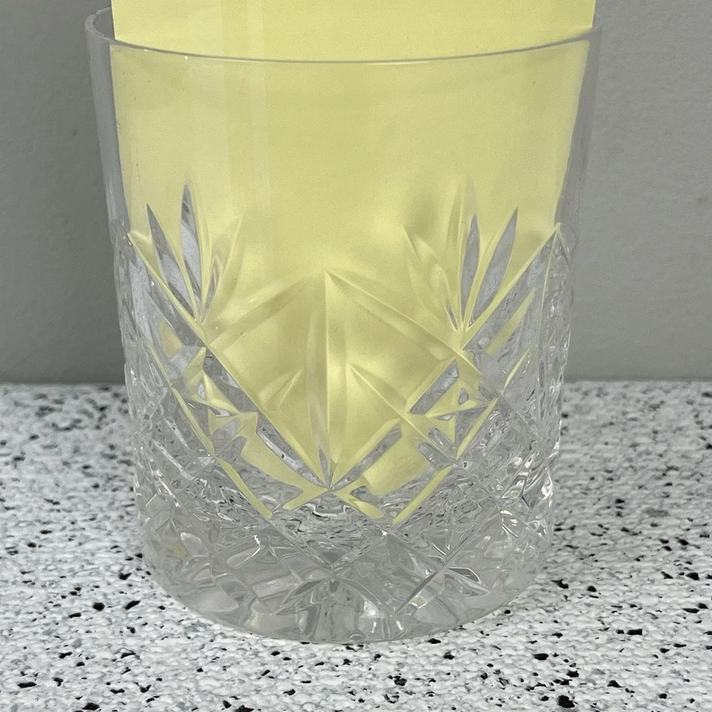 Atlantis Crystal Double Old‎ Fashioned Whiskey Glass Tumbler
